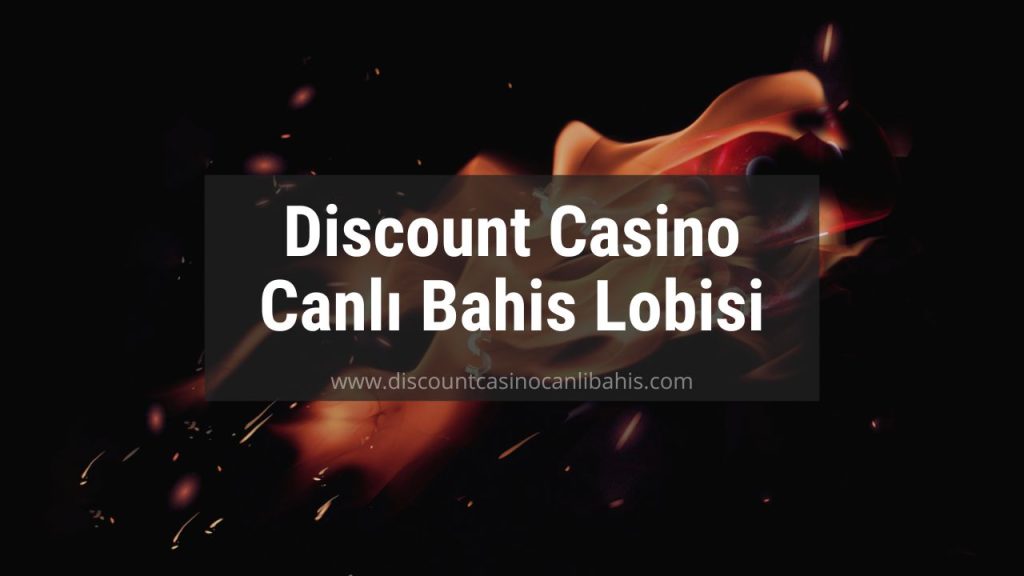 Discount Casino canlı bahis