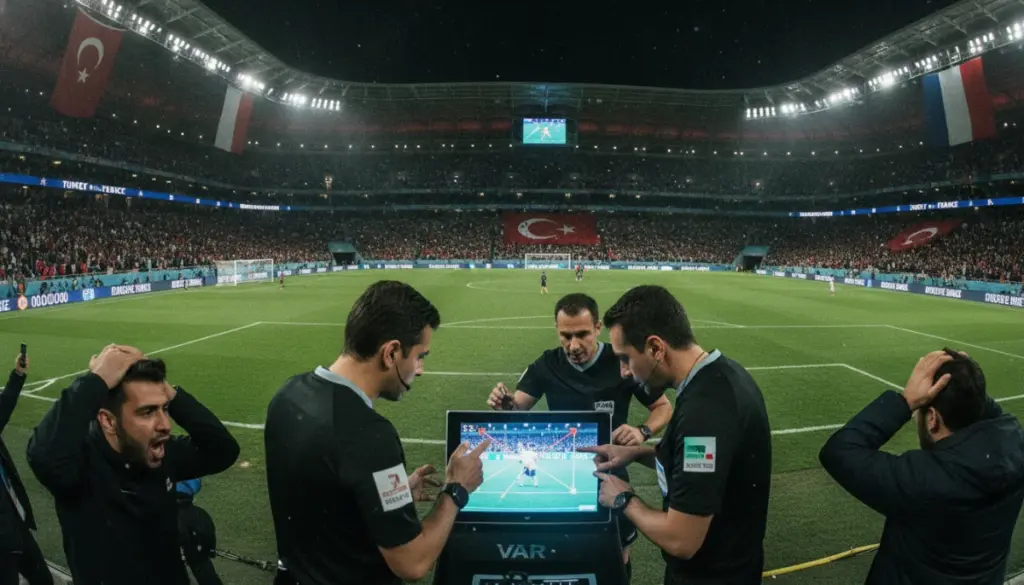 Türkiye-Fransa Maçında VAR Gölgesini Taşıyan Atama