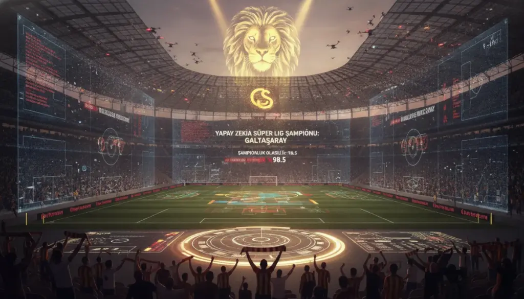 Yapay Zekâ Süper Lig’in Zirvesini Galatasaray’a Verdi